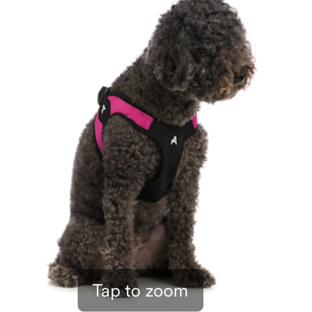 Gooby Escape-free Sport Harness for Medium dog 14.25-21.5in chest Barbie Pink